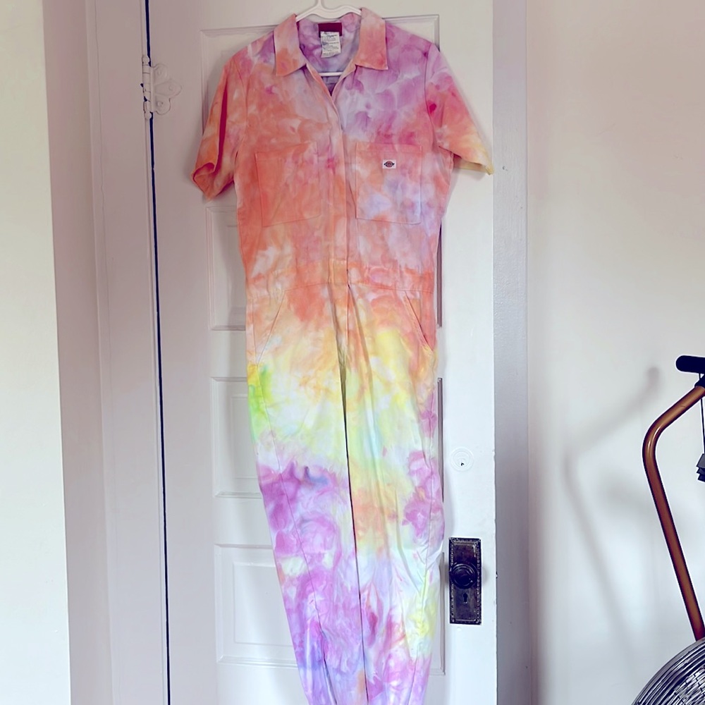 Dickies hand dyed coveralls